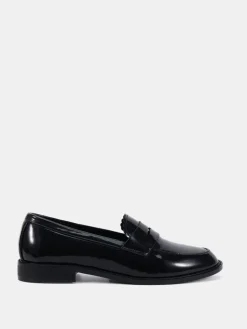 Novo Black Wide Fit Carmella Loafers Hot