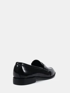 Novo Black Wide Fit Carmella Loafers Hot