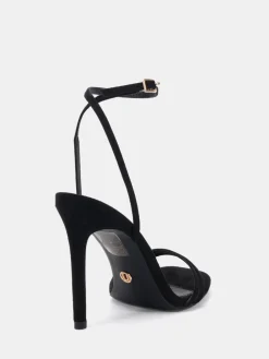 Novo Wide Fit MATILDA Strappy Heeled Sandals Black Best