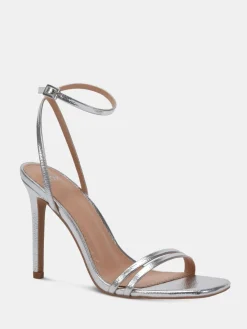 Novo MATILDA Strappy Heeled Sandals Silver Online