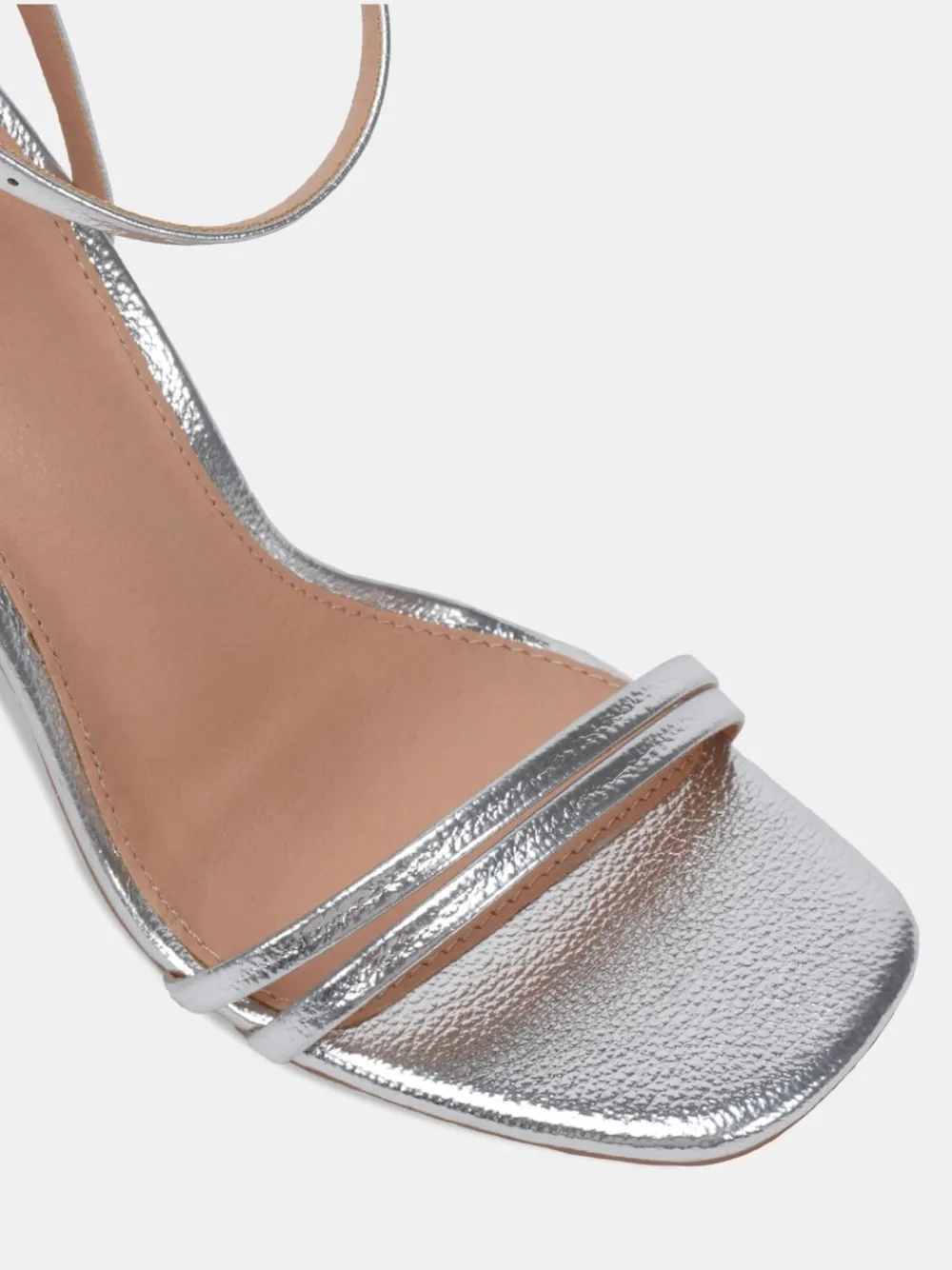 Novo MATILDA Strappy Heeled Sandals Silver Online