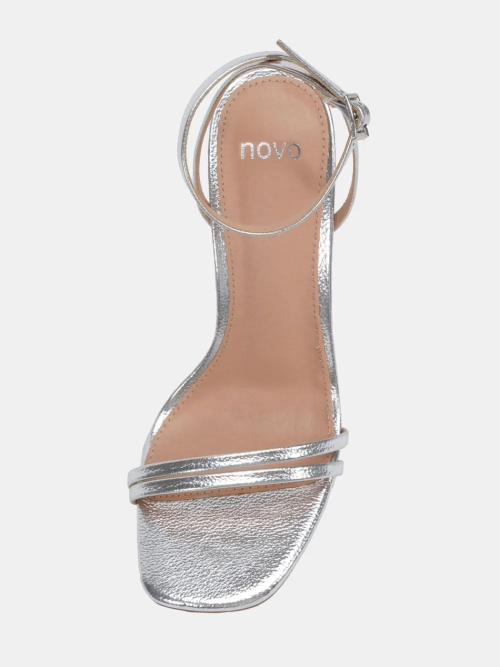 Novo MATILDA Strappy Heeled Sandals Silver Online