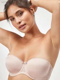 Triumph Beauty Full Essential Strapless Bra Nude Hot