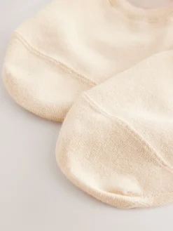 Next Invisible Socks 3 Pack Nude New