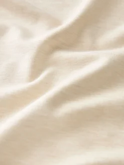 Next Oatmeal Cream Heavyweight Short Sleeve Crew Neck T-Shirt New