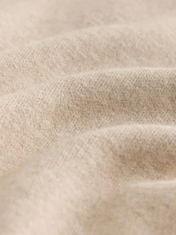 Next Fine Knit Cape Poncho Oatmeal New