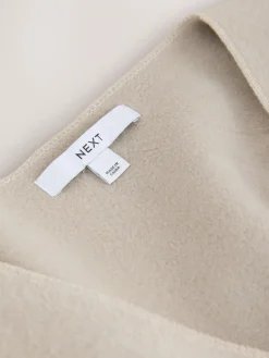 Next Wrap Front Cape Poncho Oatmeal Outlet