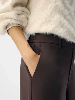 OBJECT Wide Leg Trousers Brown Best