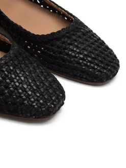 Off The Hook Black Regent Ballerina Leather Ballet Pumps Best