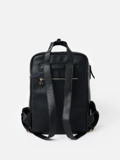 Oliver Bonas Black Mami Laptop Backpack Discount