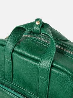 Oliver Bonas Green Mami Laptop Backpack Discount