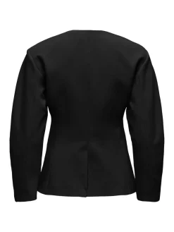 ONLY Black Balloon Sleeve Blazer New