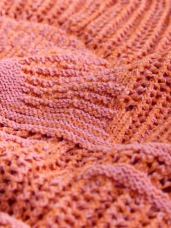 Next Orange Palm Knitted Tank Cover-Up Sale