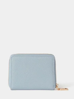 Osprey London The Core Small Leather Zip Around Purse Blue Sale