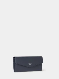 Osprey London The Neptune Leather Purse & Card Holder Set Blue Sale