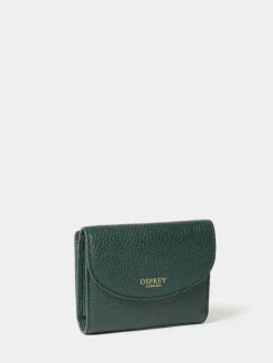 Osprey London The Core Small Leather Matinee Purse Green Online
