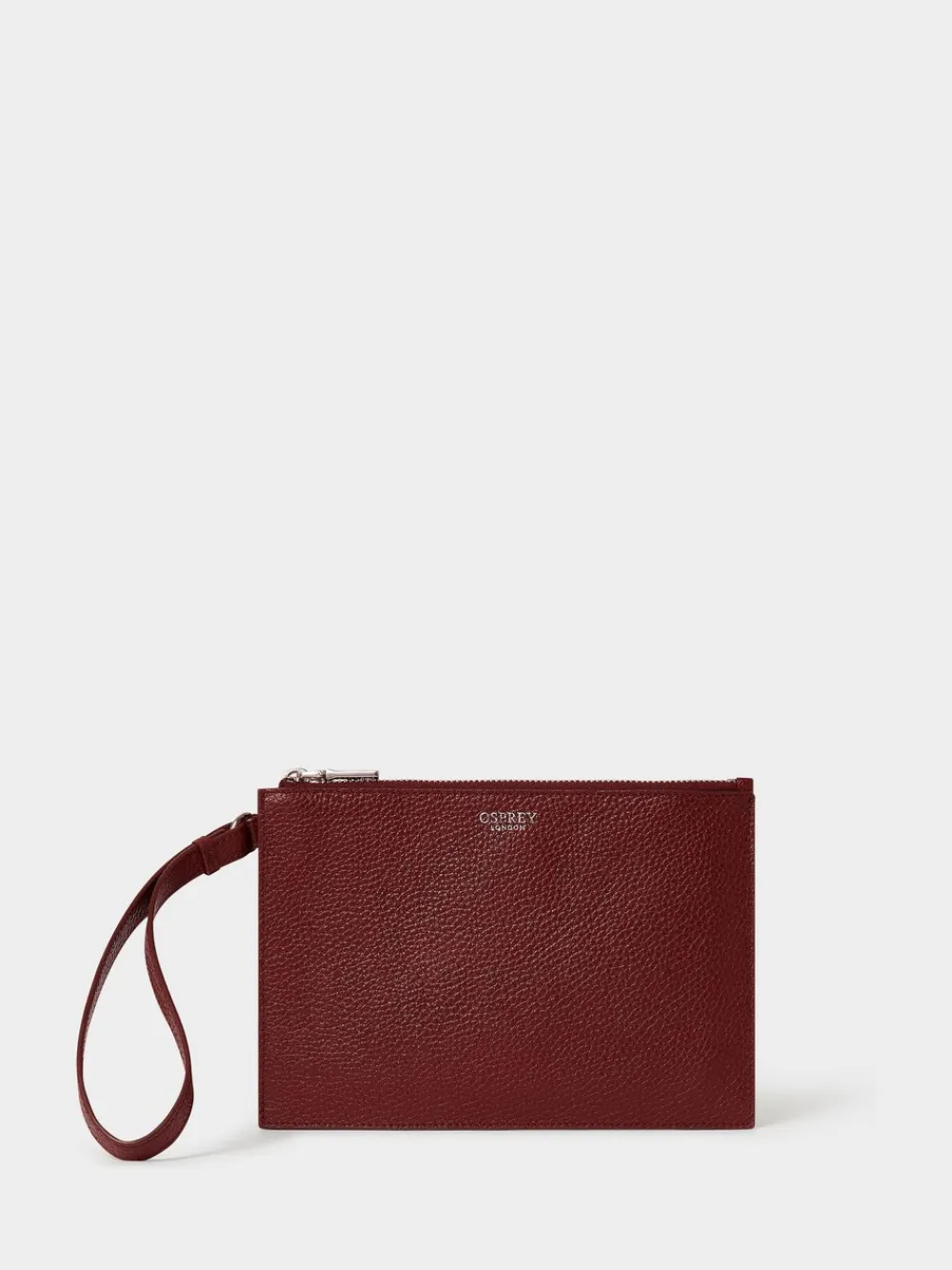 Osprey London Red The Core Large Leather Pouch Best