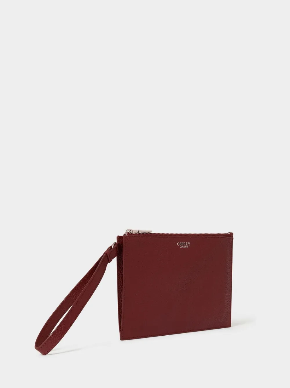 Osprey London Red The Core Large Leather Pouch Best