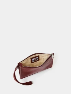 Osprey London Red The Core Large Leather Pouch Best