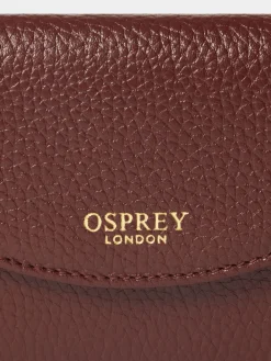 Osprey London The Core Small Leather Matinee Purse Red Online