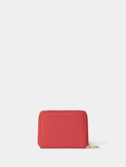 Osprey London The Core Small Leather Zip Around Purse Red Best