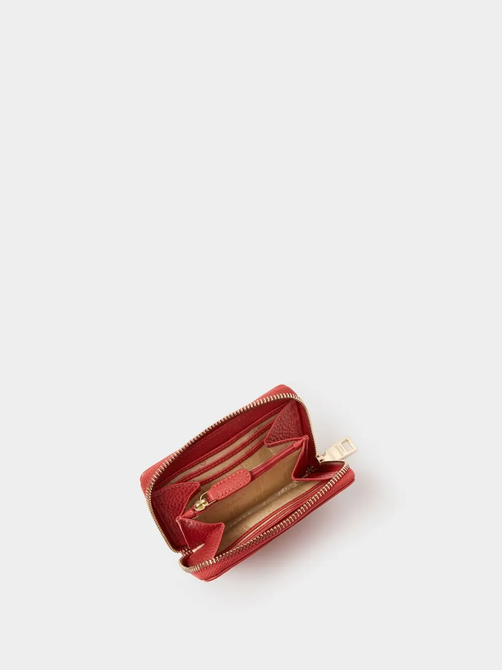 Osprey London The Core Small Leather Zip Around Purse Red Best