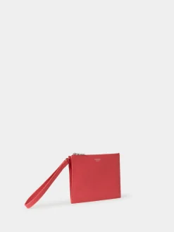 Osprey London Red The Core Large Leather Pouch Clearance