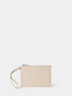 Osprey London White The Core Large Leather Pouch Outlet