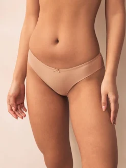 Next Brazilian No VPL Lace Back Briefs 3 Pack Pastel Rose Nude Online