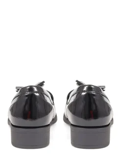 Pavers Black Smart Patent Loafers