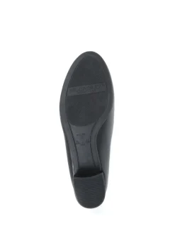 Pavers Block Heel Court Shoes Black Best