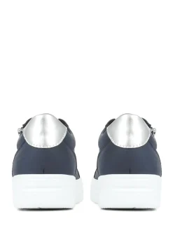 Pavers Chunky Platform Trainers Blue Navy New