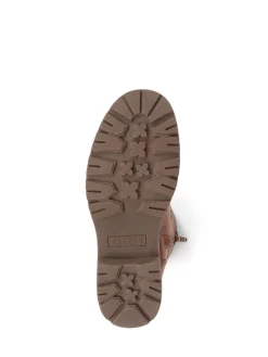 Pavers Lace Up Ankle Boots Natural