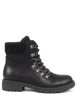 Pavers Lace Up Ankle Boots Black Sale