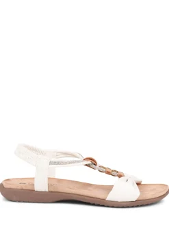 Pavers Slip-On Sandals White Best