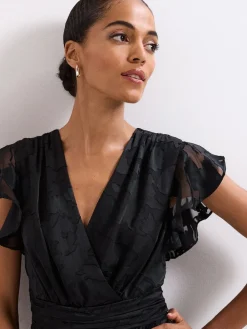 Phase Eight Black Liana Dress