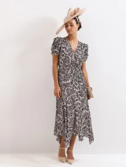 Phase Eight Black Petite Verity Dress