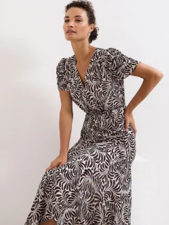 Phase Eight Black Petite Verity Dress