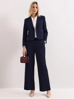 Phase Eight Blue Aubrie Fitted Blazer Outlet