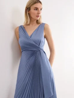 Phase Eight Blue Emlyn Wrap Dress New