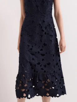Phase Eight Blue Leilani Lace Dress Best