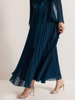 Phase Eight Blue Mavery Beaded Dress