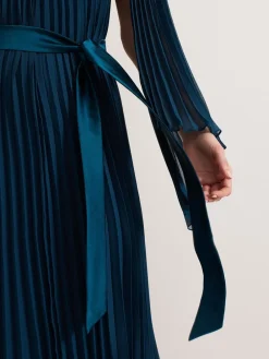 Phase Eight Blue Mavery Beaded Dress