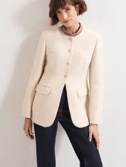 Phase Eight Cream Graziella Jacket Outlet