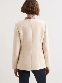 Phase Eight Cream Graziella Jacket Outlet
