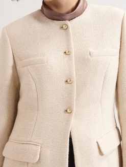 Phase Eight Cream Graziella Jacket Outlet