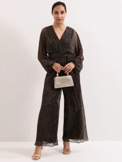 Phase Eight Gold Petite Rachel Jumpsuit