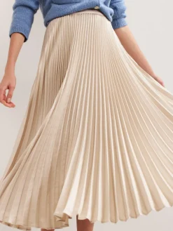 Phase Eight Natural Sybilla Midi Skirt