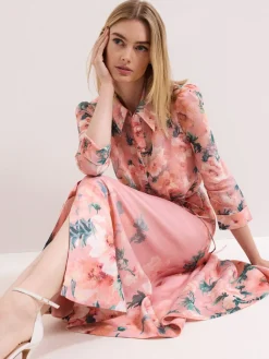 Phase Eight Pink Anabella Dress