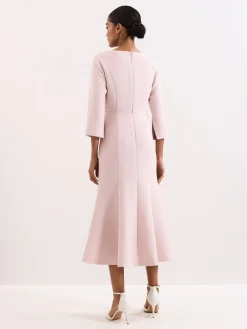 Phase Eight Pink Sienna Tux Dress Discount